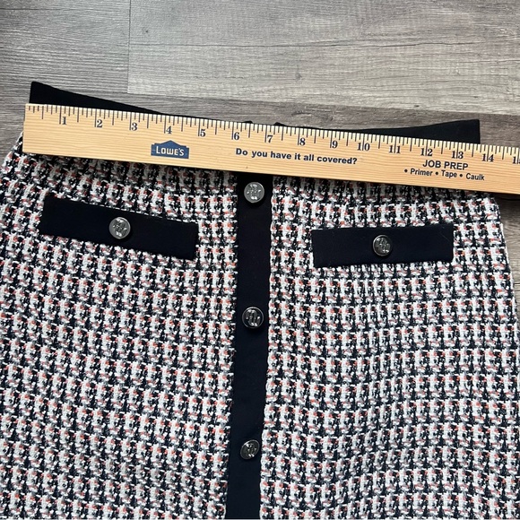 Maje Tweed Mini Skirt Size 40 - Picture 5 of 9